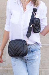 Elsie Quilted Crossbody & Mini Coin Purse, Crossbody Bags, $ 58.95, A Moment Of Now™